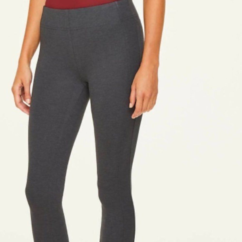 LOFT Dark Grey Ponte Leggings-NWT     - Picture 5 of 7